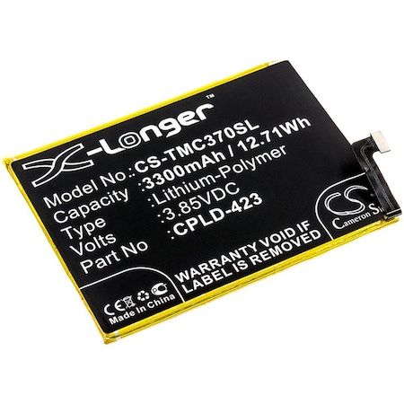 Bsc Preferred T-Mobile C3701A Revvl Plus Mobile Phone Replacement Battery CS-TMC370SL